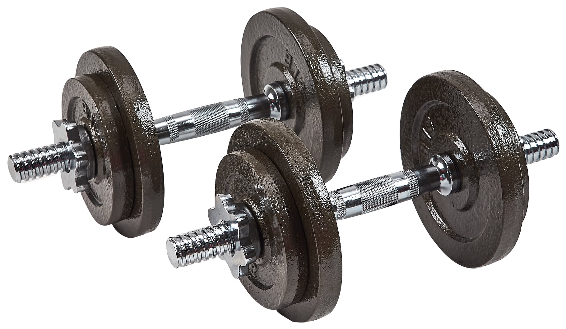 Details about   Totall 44-66 LB Weight Dumbbell Adjustable Cap Gym Barbell Plates Body Workout 
