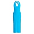 thumbnail image 4 of No Boundaries Halter Maxi Dress, Women's & Women's Plus Sizes XXS-4X, 4 of 4