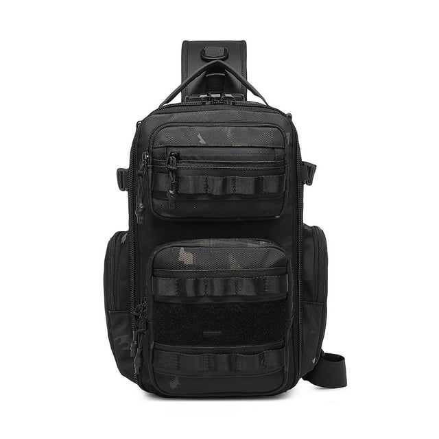 Sac de Poitrine de Voyage Multifonction pour Hommes avec Conception Durable et Rangement Sécurisé