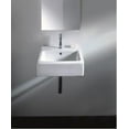 thumbnail image 2 of Duravit Vero White Ceramic Wall-Mounted Sink, Classic Design, 2 of 2