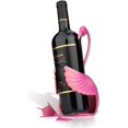 thumbnail image 1 of Portabotellas de vino con forma de flamenco, portabotellas para bebidas, escultura de metal, 1 of 7