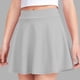 thumbnail image 2 of Odeerbi Niñas Mini Falda Plisada Color Sólido Cintura Elástica Falda Uniforme de La Escuela, 2 of 8