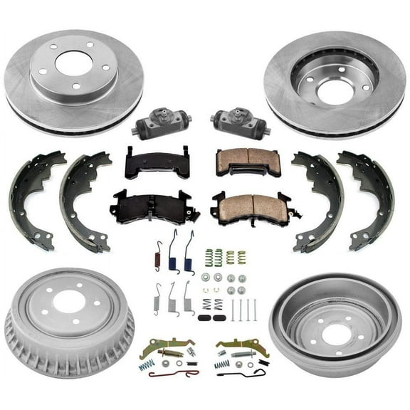 4 Wheel Drive for Chevrolet Blazer S10 Brake Rotors Pads Drums Shoes 11pc 92-96