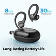 thumbnail image 3 of SoundPEATS Wings2 Wireless Bluetooth Headphones 5.3 Sports Headphones with Ear Hook, 3 of 8