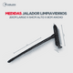 thumbnail image 4 of Jalador Limpia Vidrios 2 en 1: Goma y Esponja -Multiusos en Color Negro KARLEN S/N, 4 of 4