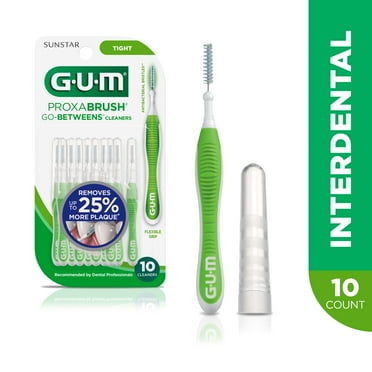 GUM Proxabrush Go-Betweens Cleaners Tight - 10 ct
