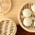 thumbnail image 2 of ACDANC 10Pcs Bamboo Steamer,Safe Moisture-Free Steaming Steamer Basket,Fragrant Bamboo Flavor Layer Food Steamer,10.2in, 2 of 5