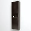 Wyhdham Collection WCSB803ES Sarah Espresso Linen Tower