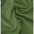 thumbnail image 1 of Soimoi Green polyester Crepe Fabric Leaves Leaves Print Fabric by Yard 42 Inch Wide, 1 of 6