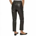 thumbnail image 2 of DKNY Jeans Ladies' Faux Leather Pull-On Pants, Black Large, 2 of 4