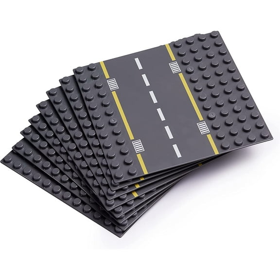 Apostrophe Games Durable Interlocking Block Building Set, 7.5 x 7.5 inches, 1.32 lbs, 8 Count