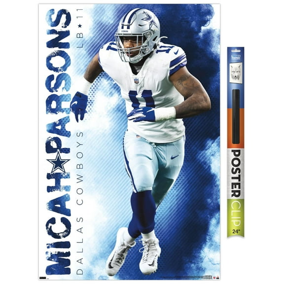 NFL Dallas Cowboys - Micah Parsons 22 Wall Poster, 22.375" x 34"