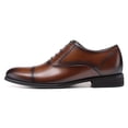 thumbnail image 2 of CMR CHAMARIPA Height Increasing Formal Shoes - Elevator Heels - Brown Men's Oxford Shoes 8 CM / 3.15 Inches, 2 of 5