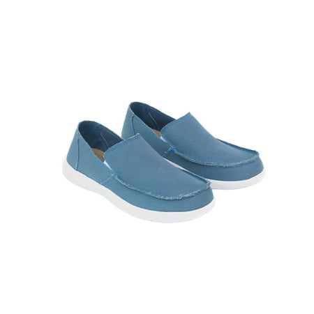 

Daeful Mens Slip On Canvas Espadrilles Deck Trainers Flat Pumps Shoes