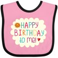 thumbnail image 3 of Inktastic Happy Birthday to Me Boys or Girls Baby Bib, 3 of 4