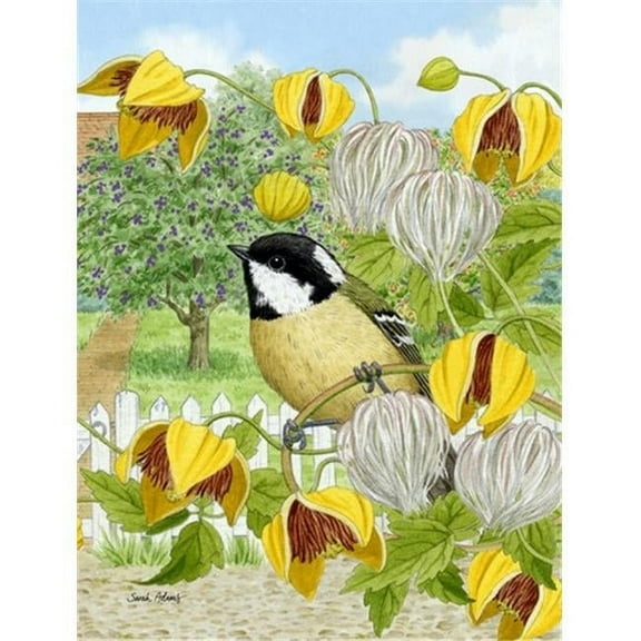 Coal Tit Flag Garden Size