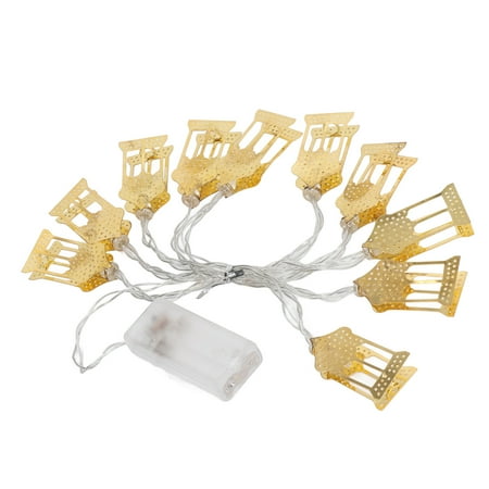 

Muslim Light String Romantic Lighting Effect Castle String Lights For Living Room For Graduation Ceremonies Warm White Light Colorful Light Pure White Light