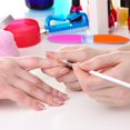 thumbnail image 4 of 4 Pieces Handle Nail Brush Nail Hand Scrubbing Cleaning Brush (Large, Multicolor), 4 of 5