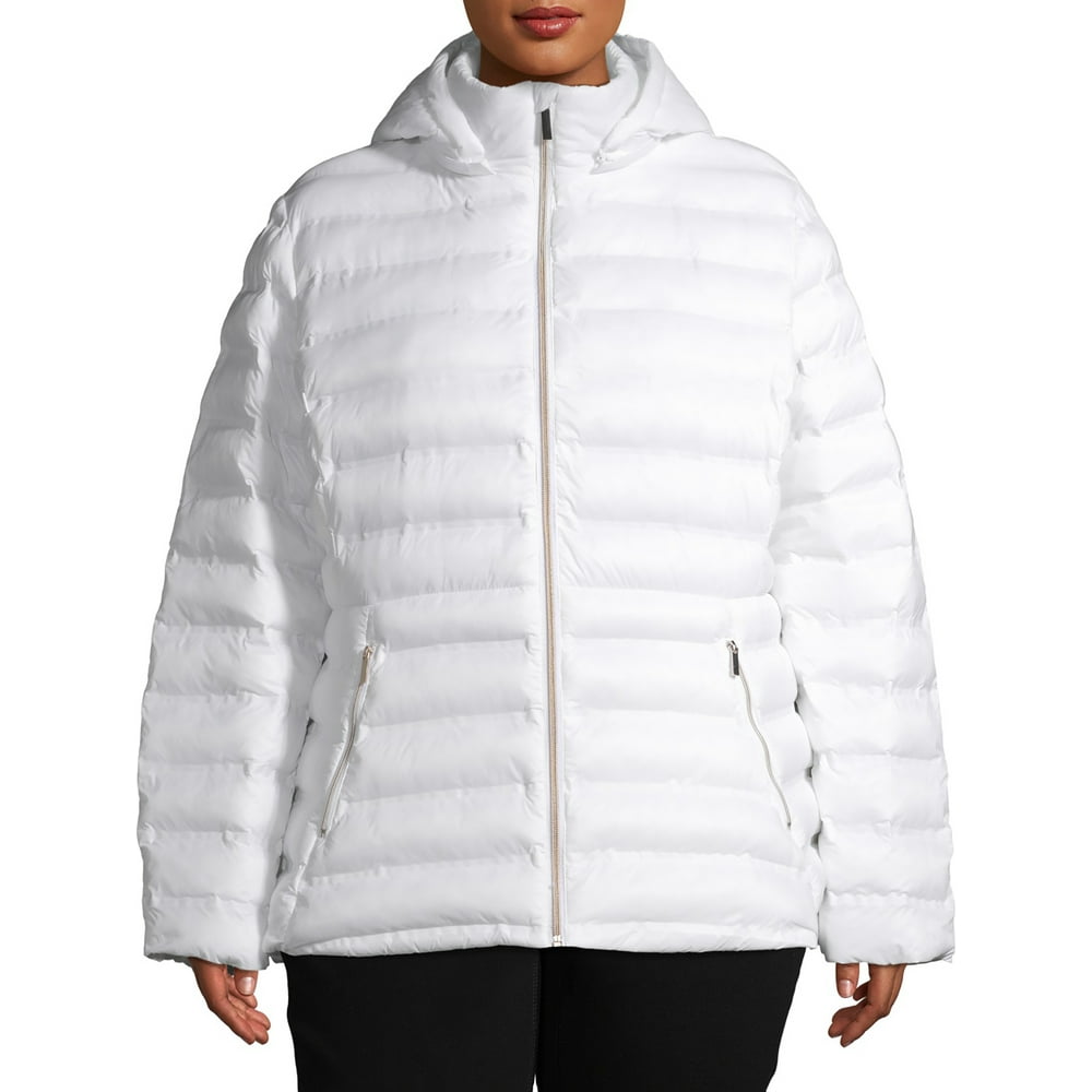 Time and Tru Time and Tru Women's Plus Size Packable Puffer Jacket