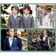 thumbnail image 5 of Lycody Boys Suits 3 Piece Slim Fit Suit Set Dresswear Ring Bearer Outfit for Boy, 5 of 6