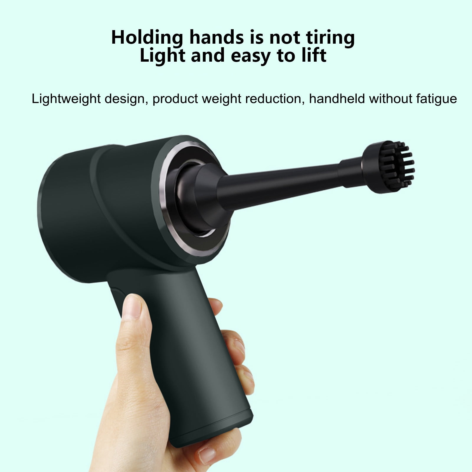 Uiz Merueh Car Vacuum Wet and Dry Handheld Car Vacuum Portable Cordless Powerful Suction Hand Vac Handheld Vacuum Cleaner for Car, Home, Office, Pet