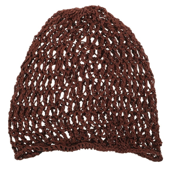 Worgeous Mesh Crochet Hair Net Snood Soft Rayon Knit Crochet Hairnet Women Mesh Hair Wrap Sleeping Long Hair Cover Hair Net Snood