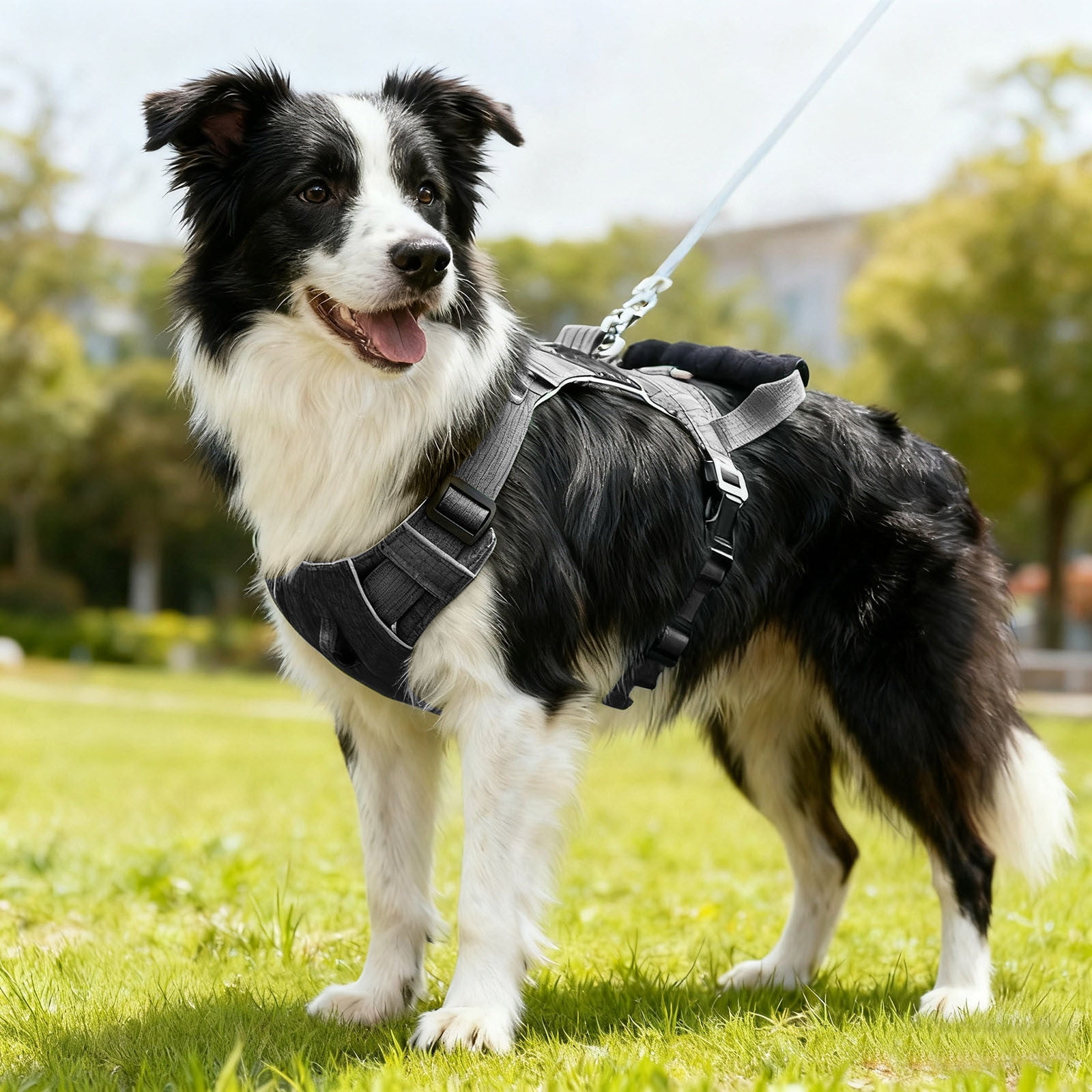 Chest Harness for with Reflective Design and Leash Attachment for Everyday Outdoor Walking and Training
