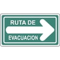 thumbnail image 1 of Señalamieinto Salida de Emergencia Señalamientos de Evacuación 20x20 cm De Evacuación Ruta de Evacuación Derecha Fotolum, 1 of 1