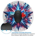 thumbnail image 2 of Toronto Baseball Round Non-Slip Rubber 2 PCS 8in Mouse Pad 3mm Thick Polyester Surface for Office Gaming PC, Bluebird Mouse Pad LS229, 2 of 7