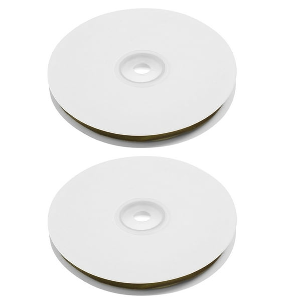 2 rollos de cinta para envolver regalos, cinta de embalaje elegante, cinta artesanal, adorno de ramo, cinta de terciopelo