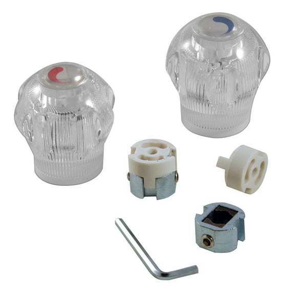 Danco 80010 Universal Small Acrylic Faucet Handles