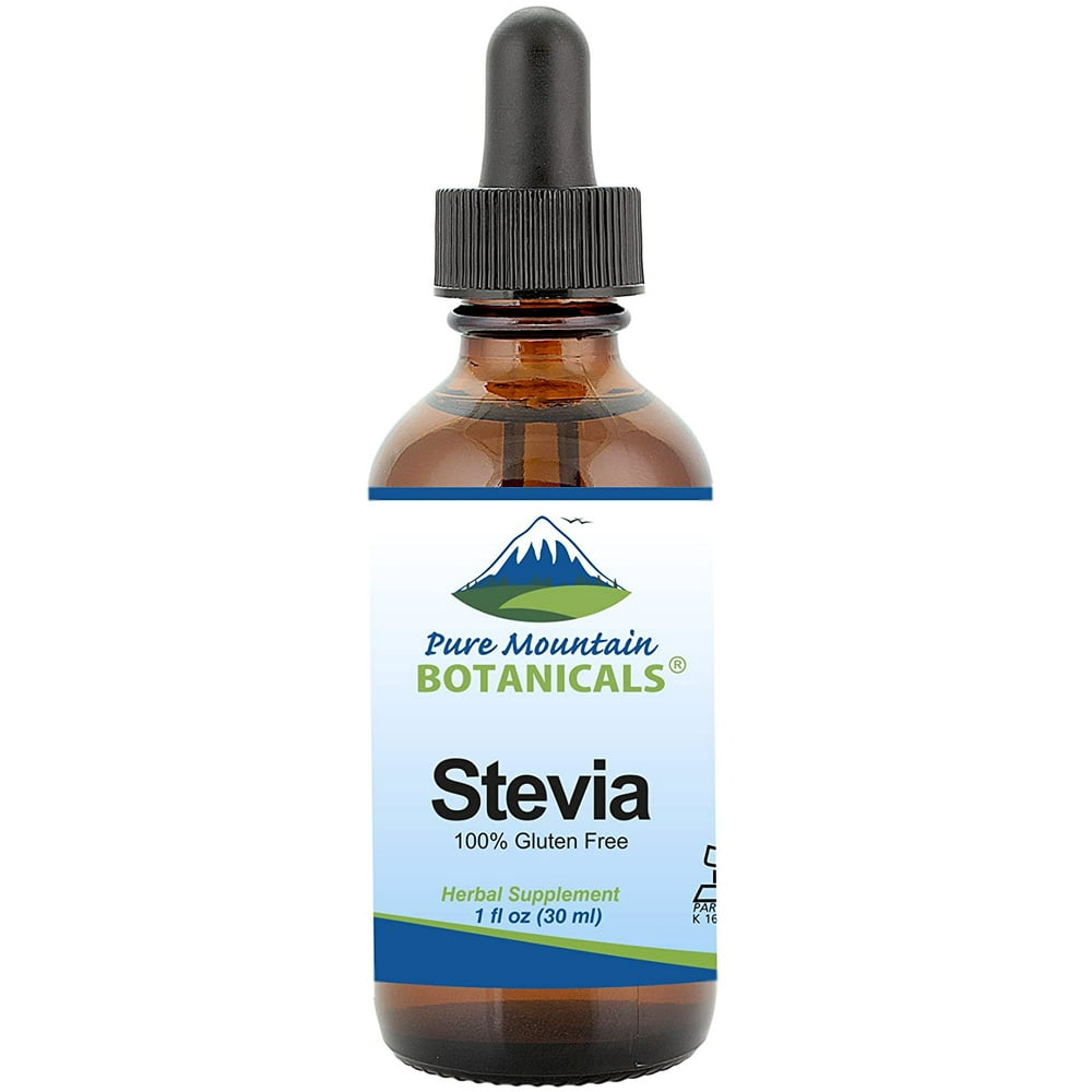Liquid Stevia Drops Alcohol Free and Kosher Sugar Substitute 1oz