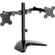 thumbnail image 1 of Soporte Doble Monitores WALI Negro con Ajuste de Altura para Escritorio, 1 of 9