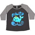 thumbnail image 3 of Inktastic Cute and Playful Narwhal Women's Plus Size T-Shirt, 3 of 5