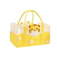 thumbnail image 1 of Organizador de carrito de pañales para bebés - Bolsa de almacenamiento portátil para bebés | Material de pelusa plegable | Divisores extraíbles | 8 bolsillos | Para toallitas, biberones, juguetes, 1 of 5