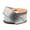 Silver, variant on LaRibbons 1 1/2" Wired Ribbon | "Faux Leather" Silver | 10 Yard Roll