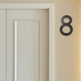 thumbnail image 6 of Mlkoz Home Decor, 5 Inch Modern Metal House Numbers Door Number House Address Letters And Numbers For Outside Signs, Women Gifts, 6 of 6