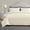 Chevron Cream White-Twin/Twin XL (68'' x 86''), variant on White Quilt Set Queen Size Lightweight Bedspread Ultrasonic Chevron Pattern Light Coverlet For All Season Comforter Bedding Decor - 3 Piece Full Bed Cover Sets