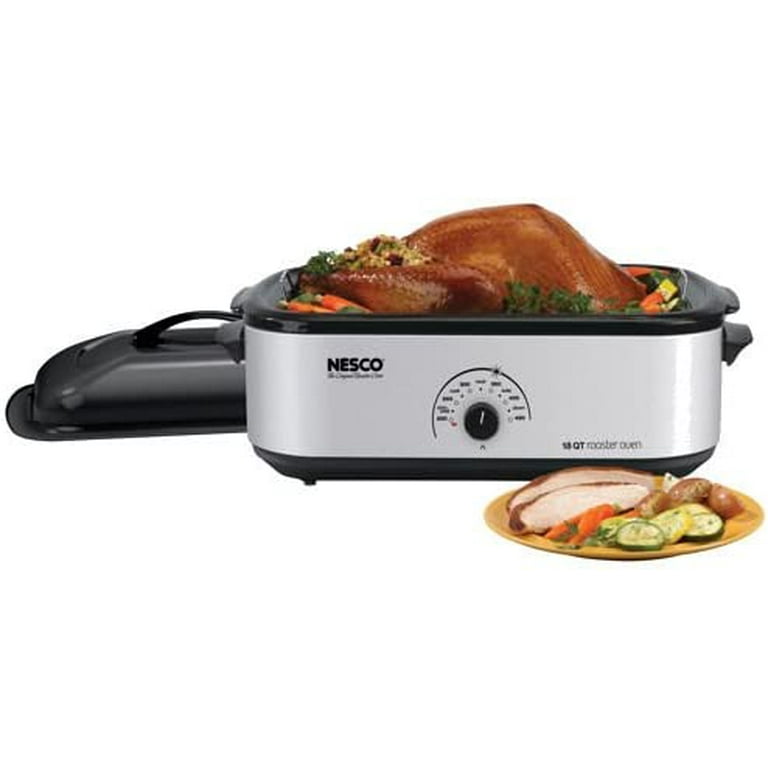  Nesco 4818-47 18 qt. Roaster Oven - Silver finish: Electric  Cookers: Home & Kitchen
