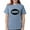 Blue Jean, variant on - Psi Upsilon Handshake T Shirt - Womens Comfort Colors® Shirt
