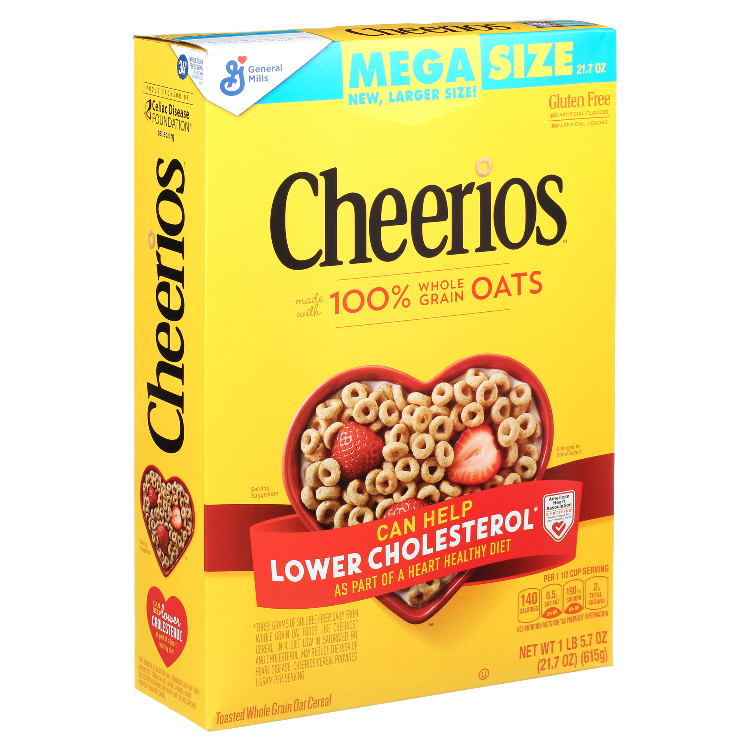 Cheerios Gluten Free Cereal With Whole Grain Oats 21 7 Oz Walmart Cheerios Gluten Free Cereal With Whole Grain Oats 21 7 Oz Walmart