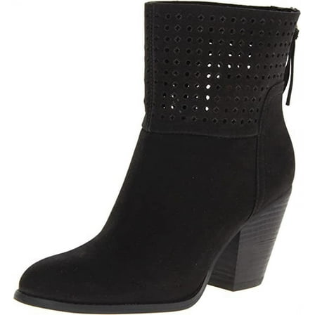 Nine West Women's Hippychic Boot,Black Nubuck,7 M US New