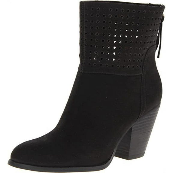 Nine West Women's Hippychic Boot,Black Nubuck,7 M US New