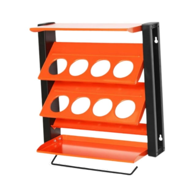 relayinert Wall Mounted Spray Can Rack Space Accessory Multifunctional Saving 20x17inch