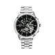 thumbnail image 1 of Tommy Hilfiger Reloj multifunción de acero inoxidable y pulsera de eslabones para hombre Color: Negro (Modelo: 1710477), 1 of 1