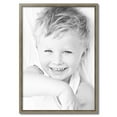 thumbnail image 2 of ArtToFrames 26" x 37" Silver Picture Frame, 26x37 inch Silver Wood Poster Frame (WOM-5023), 2 of 7