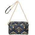 thumbnail image 2 of FORMRS Women Crossbody Purse with Chain Strap Vegan Leather Shoulder Handbag, Blue Art Pattern, 2 of 7