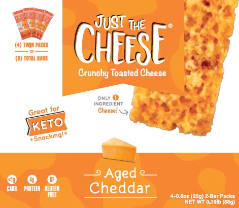 Just The Cheese Aged Cheddar Snack Bar