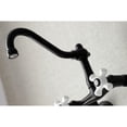 thumbnail image 4 of Grifo de Cocina Kingston Brass KS3220PX Negro Mate 15 cm, 4 of 8