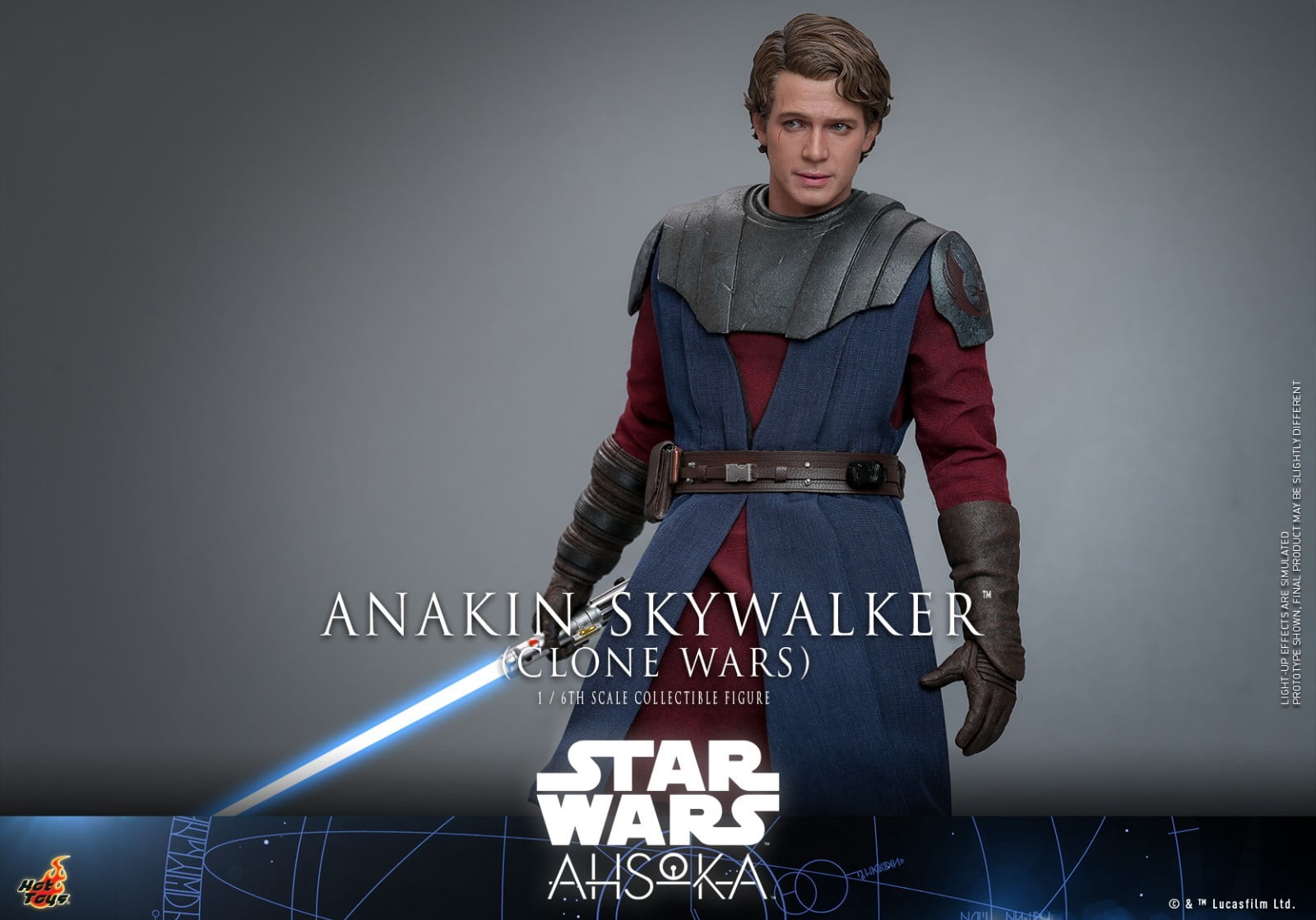Hot Toys Sideshow Anakin Skywalker Star Wars Ahsoka 1:6 Scale 913285 In Stock